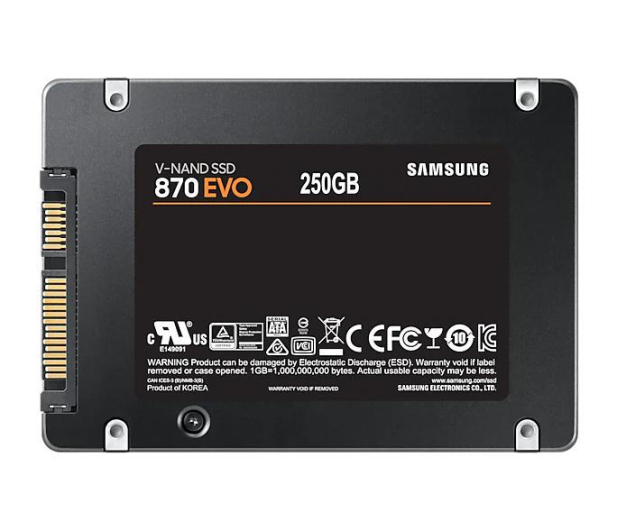 Samsung 250GB 2,5" SATA SSD 870 EVO - 623711 - zdjęcie 2